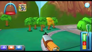 Crazy Train Stunt Game 😱🔥 #gaming #video Cartoon game video #viral #mountains #yt #enjoy #shorts 🎮👌🌟