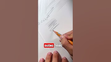 cách vẽ đường thẳng siêu mượt! #truongleve # #draw vedongian #thivemythuat #duongthang