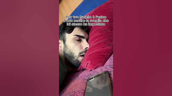 POV TUO FRATELLO NON SENTE LA SUA SVEGLIA ⏰