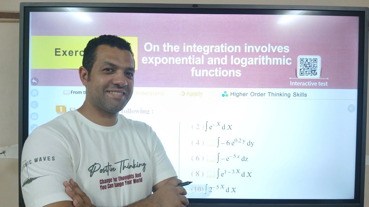 Rules of integration involve exponential and logarithmic functions sec ...