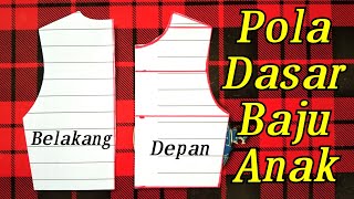 Pola Baju Anak Perempuan cara sederhana