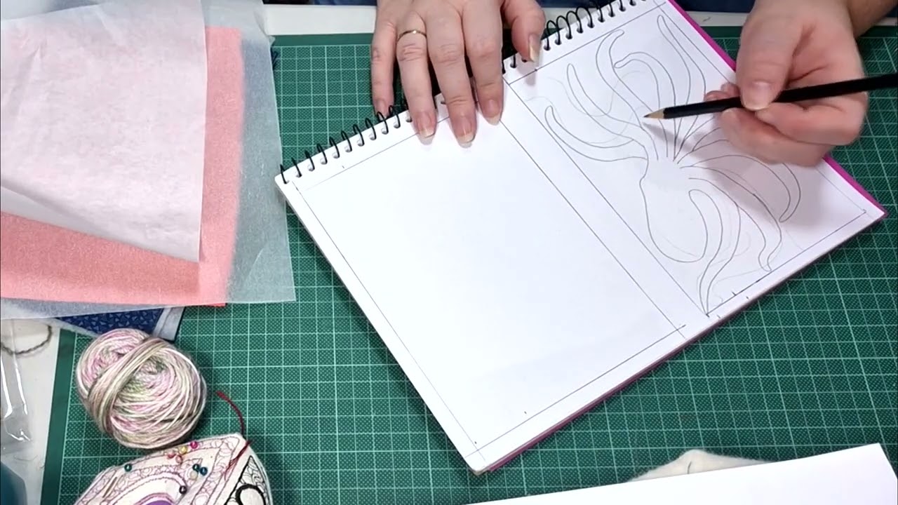 Vol 1: EPS 1 - REAL TIME Octopus a slow stitch and fabric collab design