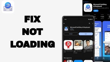 How To Fix And Solve Not Loading On Microsoft SwiftKey Ai Keyboard App | Easy Fix