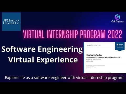 JPMorgan Chase & Co. Software Engineering Virtual Internship Program 2022