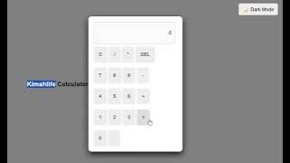 🧮 Simple Calculator Using HTML, CSS & JavaScript | Beginner Web Dev Project 💻✨