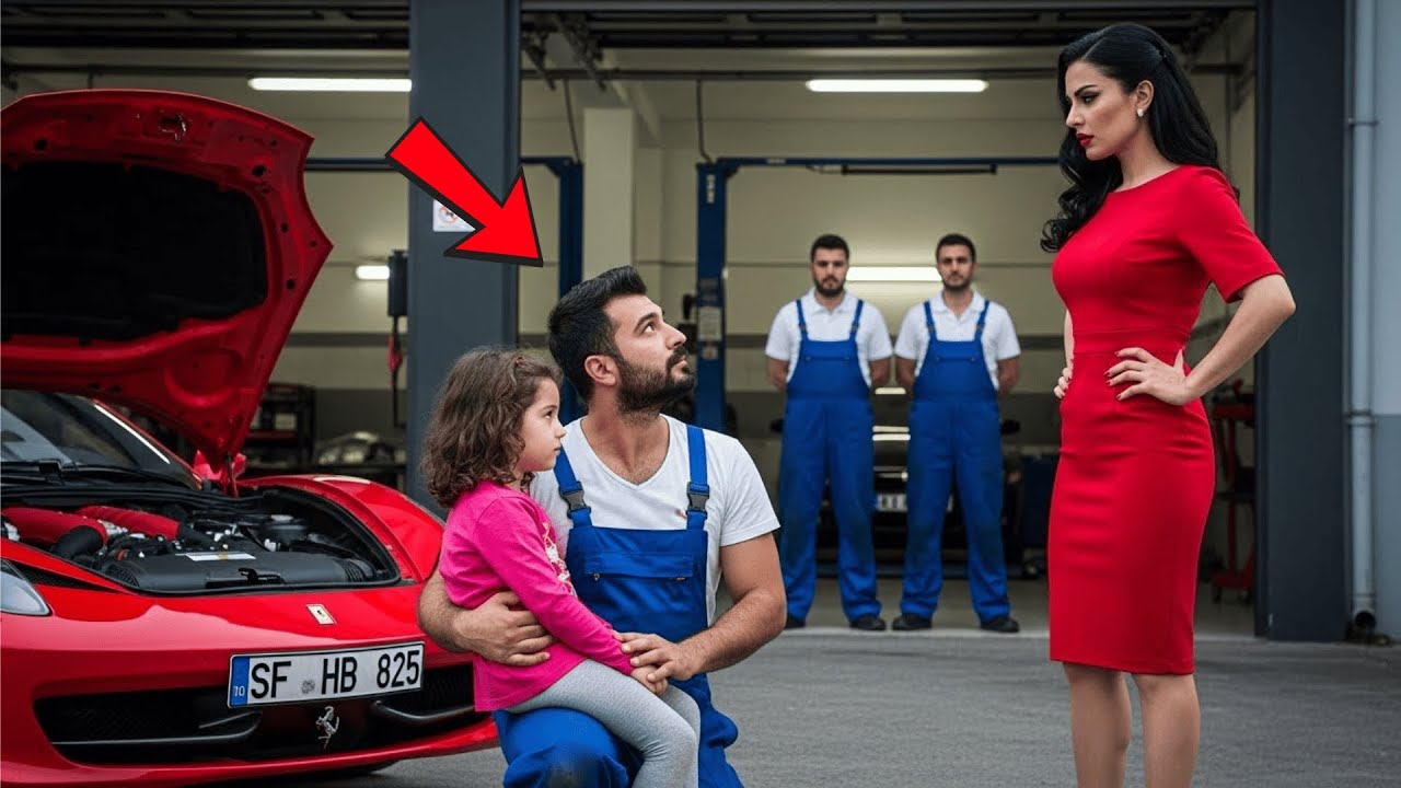 “Ferrari’ni Tamir Edebilirim… Sadece Kızımı Doyurmam Gerek” — Milyarder Kadın Donup Kaldı
