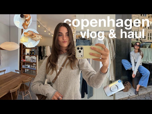 Spontaner Trip nach Kopenhagen🤍🇩🇰Second Hand Stores, Freunde treffen & Haul