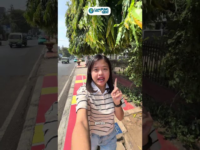 Kalau menurut kamu, gimana kondisi trotoar di Bandar Lampung?👇 #lam #lampunggeh