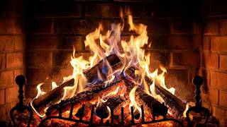 🔥 Fireplace Classic 4K. Cozy Fire with Crackling Fireplace Sounds. Fireplace 4K UHD