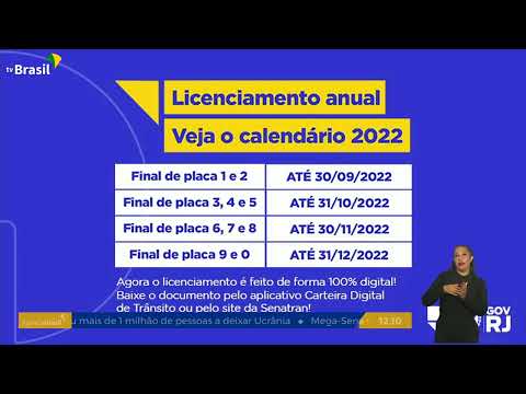 RJ | Detran-RJ divulga calendário para licenciamento anual