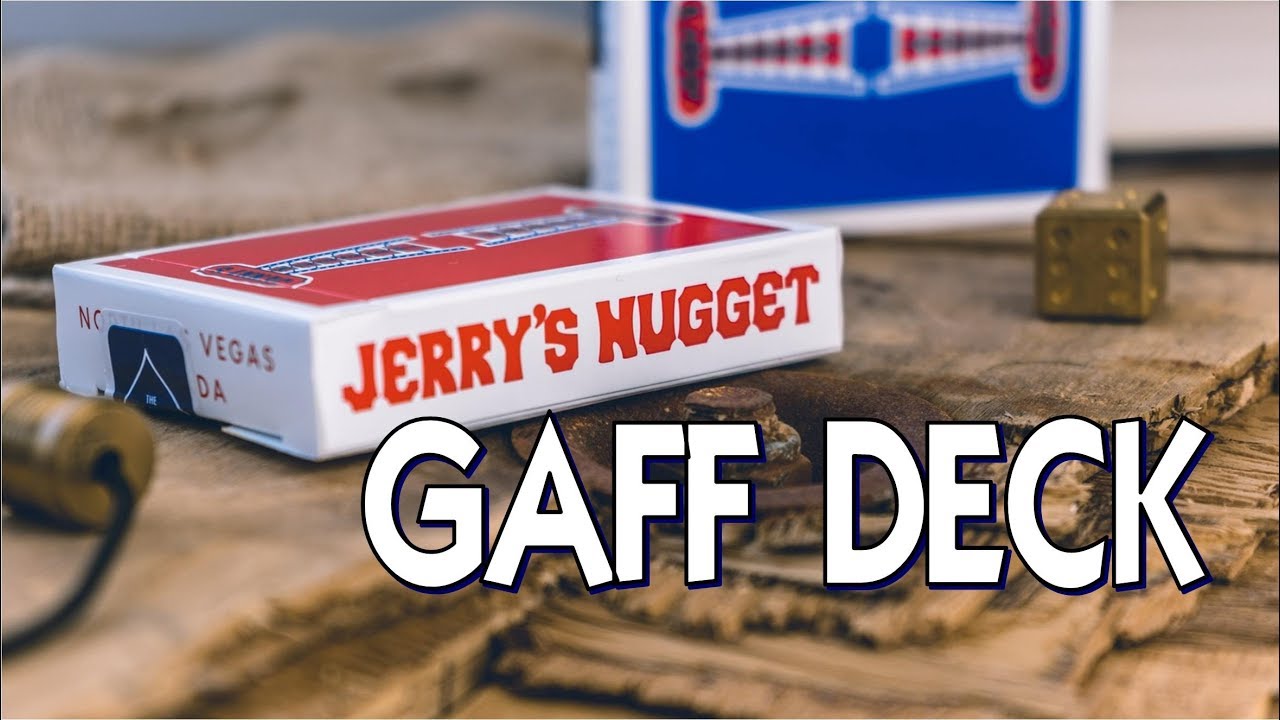 Deck Review - Jerry's Nuggets Gaff Playing Cards - YouTube