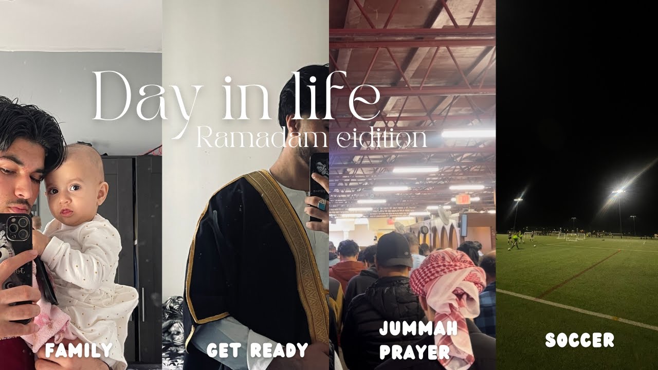 Day in Life | Ramadan Edition 🌙🏡⚽🕌