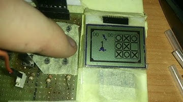 TIC TAC TOE on AVR Atmega 328
