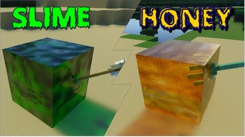 Too Realistic SLIME BLOCK vs Too Realistic HONEY BLOCK in Minecraft