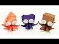 Origami Octopus - Yakomoga Easy Origami tutorial