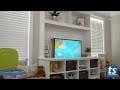 Touchstone® TV Lift Motorized Mechanism in a Built in Shelf