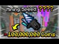 The 100 Million Coins Drill... (Hypixel Skyblock)