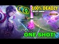 100% DEADLY Vale Build 2025 | CRAZY One Shot Damage! | Mobile Legends ( MLBB )