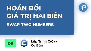 Hoán đổi giá trị hai biến C++