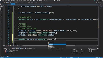 Json파일 역직렬화 해서 데이터만들고 Info객체 생성해서 케릭터 동적 생성