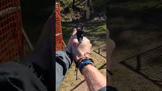 Practical Shooting Stage 10 High Speed Action with pink backpack #training #firearms