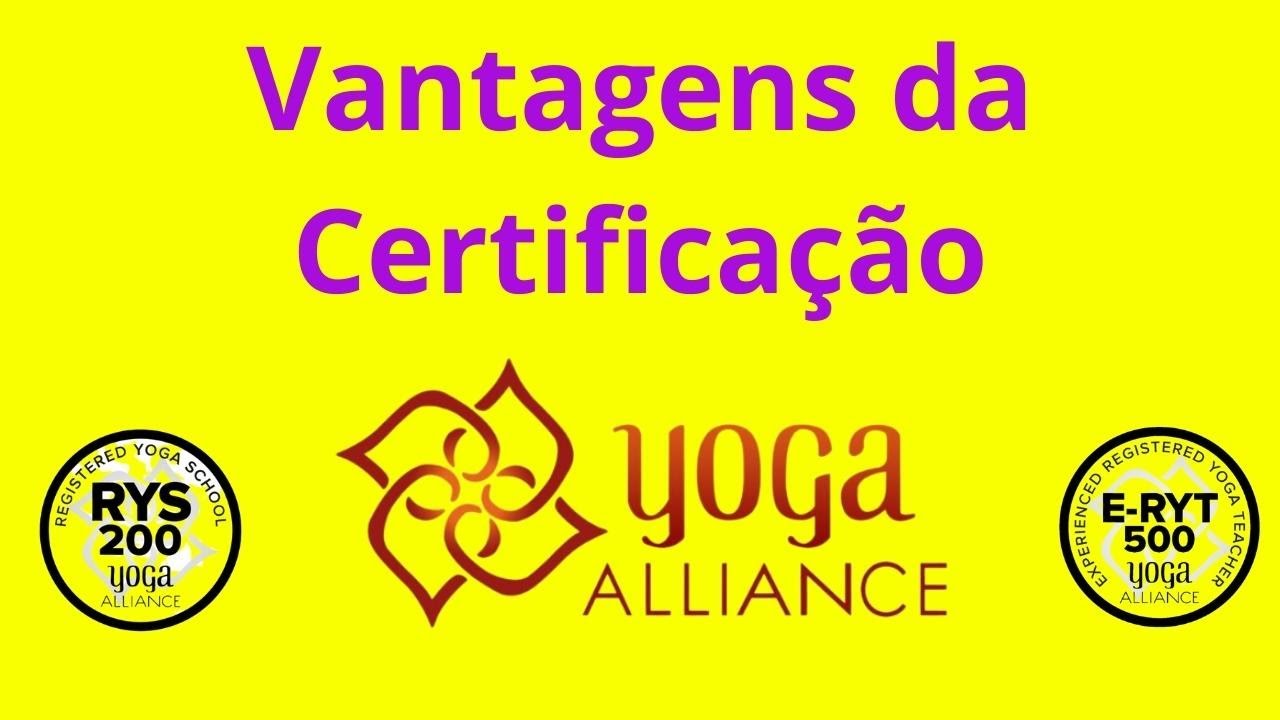 Vantagens da Certificação Yoga Alliance 