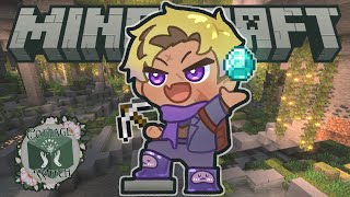 【MINECRAFT RP #NIJIENchanted】I HAVE TO LAY MY FOUNDATION!