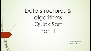 Quick Sort Algorithm Part 1 Scala