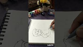 doremon and Nobita drawing #nobita #doremon #drawing