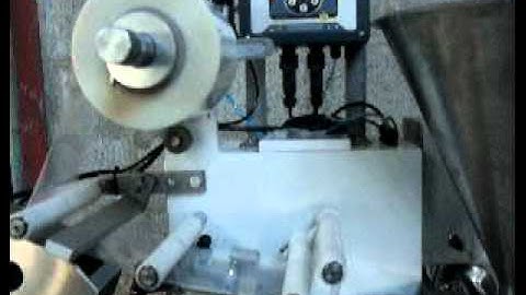 Intropack HW114 sachet packing machine