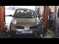 Ремонт автомобиля Nissan Micra  2004 бюджетный ремонт лонжерона, замена бампера