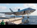 Stunning F-35 Catapult Launch From US Aircraft Carrier at Sea