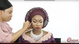 MAKEUP AND GELE|DARK SKIN|YORUBA BRIDE |LONDON MAKEUP ARTIST|NIGERIAN WEDDING COMPLETE EP3 MAKEUP AND GELE|DARK SKIN|YORUBA BRIDE |LONDON MAKEUP ARTIST|NIGERIAN WEDDING COMPLETE EP3