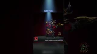 DOTA 2 | Axe skin - Armor of the shattered vanguard (mythical) #popekhaledgaming #ecinternetcafe