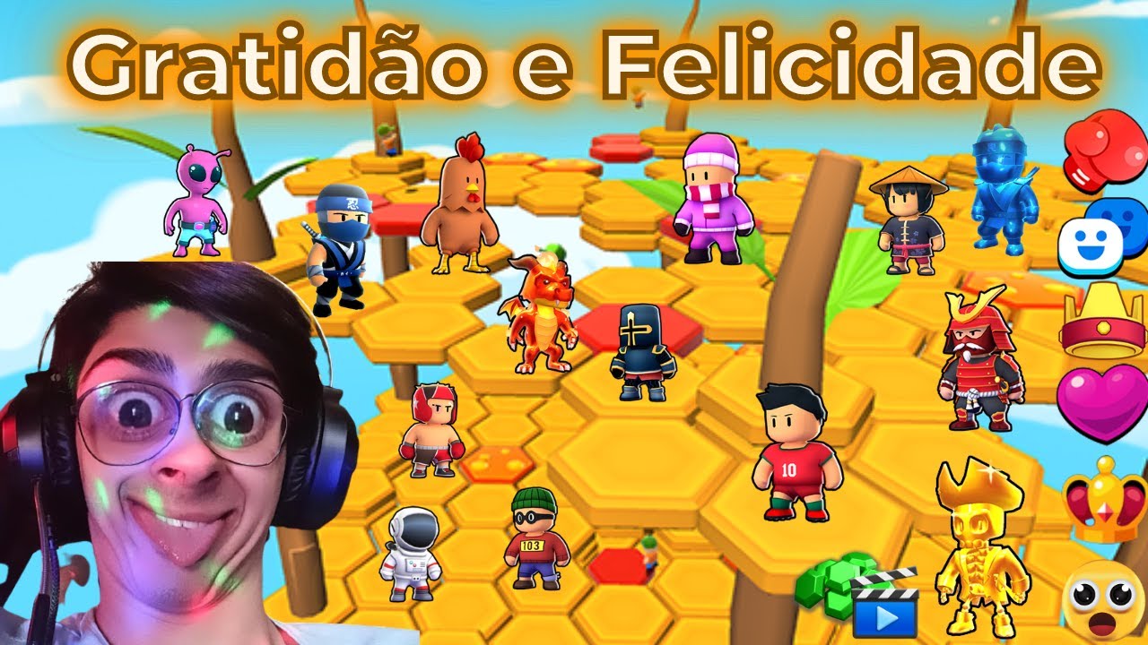 Stumble Guys Jogando com inscritos ao vivo #gratidão35K vou ser