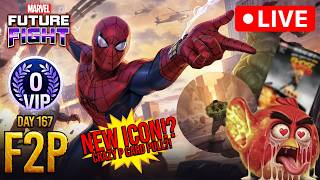 Day 167 on the F2P New Icon P Card Pulled Marvel Future Fight