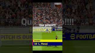 que golazo de messi