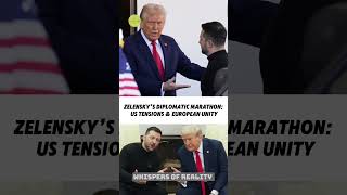 Zelensky’s Diplomatic Marathon: US Tensions & European Unity.