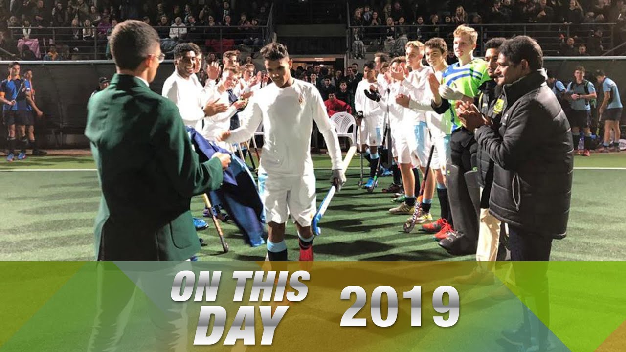 Hockey: Mustapha Cassiem, Bishops 1st XI 100th Cap, 16 August 2019