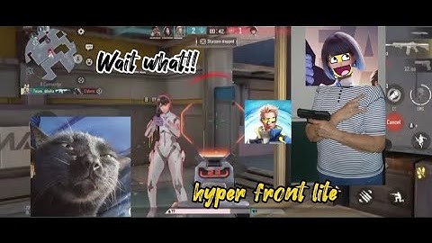 wait what!!oh no[Hyper front lite] android gameplay