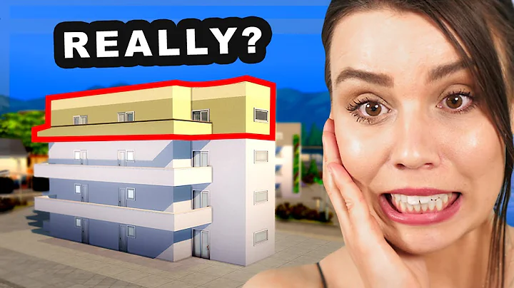 I renovated the SMALLEST apartment in The Sims 4