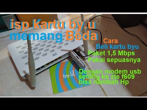 Video: Cara Meningkatkan Prestasi Modem Usb