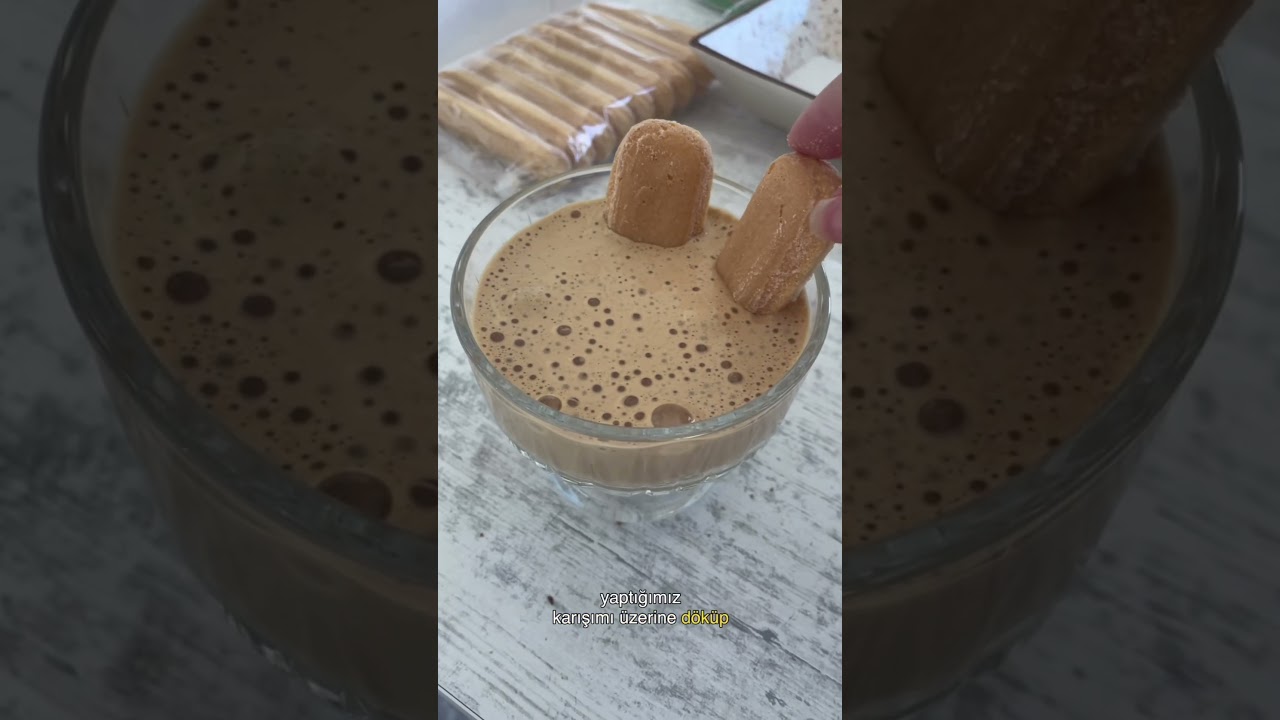 Kolay Tiramisu tarifi 🤤 #keşfet #keşfetedüş #fypシ #viralshort #goviral #keşfetteyiz
