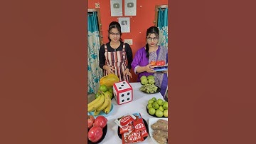 Roll A Dice And Win Fruits Challenge #shorts #short #games #gameplay #viralvideo #familygames