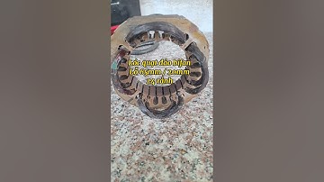 Quấn quạt đảo công nghiệp 24 rãnh. #shorts