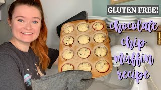 how to make gluten free chocolate chip muffins!!