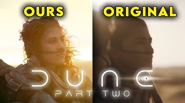 We Recreated a Scene From Dune Part Two