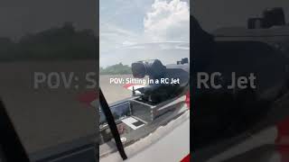 POV Sitting in a RC Jet