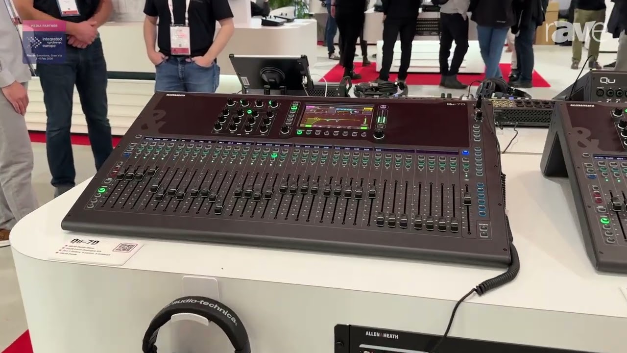 ISE 2026: Allen & Heath Shows Off Qu Mixer Series