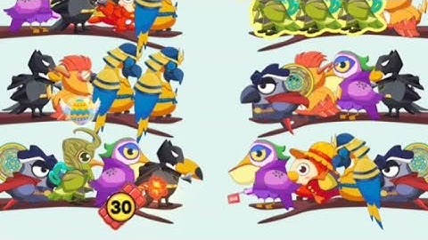 Bird Sort 2 Level 17-18-19 Walkthrough Gameplay Android,iOS